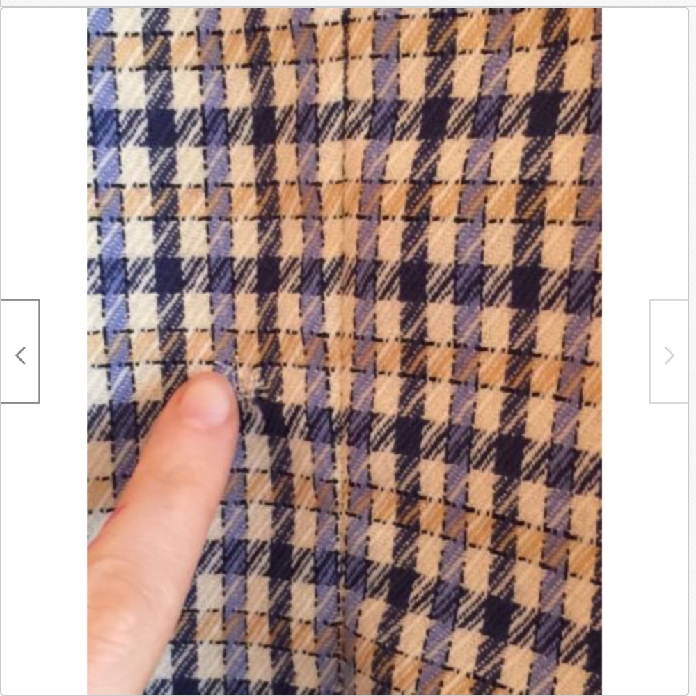 Vtg Pendleton Check Pattern Blazer Jacket Sz 14 - image 7